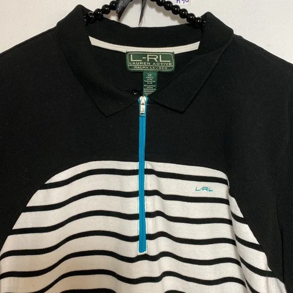 Ralph Lauren active striped polo shirt - Picture 2 of 5